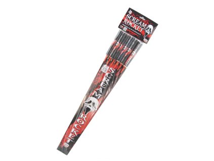 44185 pyrotechnika rakety scream rocket set 6ks