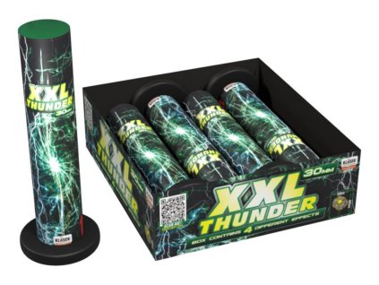 44245 pyrotechnika kulove pumy single shot xxl thunder 30mm 4ks
