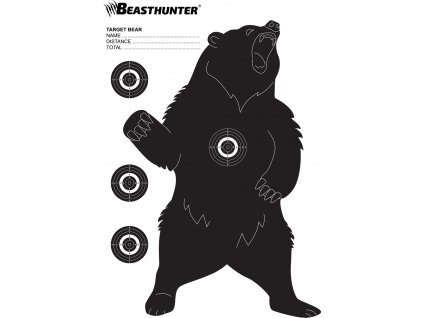 51033 terc silueta beast hunter bear 10ks