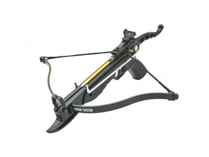 Beast Hunter COBRA Aluminiowa czarna kusza pistoletowa 80 funtów