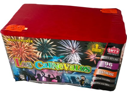 51606 pyrotechnika kompakt 96ran 20 25 30 35mm los carnevalos