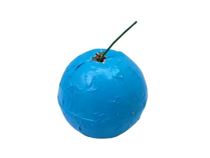 51621 pyrotechnika dymovnice neon smoke ball modra 1ks
