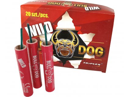 52124 pyrotechnika petardy wild bulldog 20ks