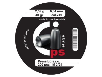 84400 presslug ps slugs 25cal 40gr