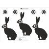 Cibles silhouette « Beast Hunter Rabbit » (10 pièces)