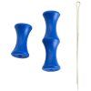 Protège-doigts Beast Hunter pour la corde d'arc, bleu