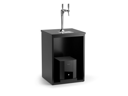 C2 Beauty Shot with Cabinet Open Front Left WhiteBG Render