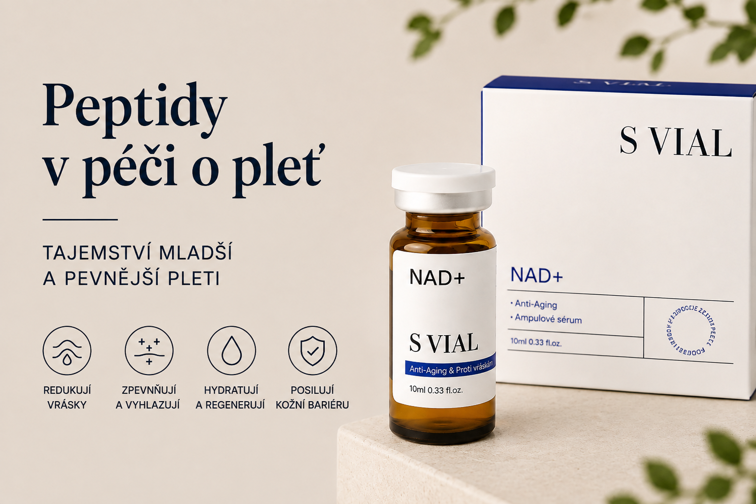 Peptidy v kosmetice – Jak fungují a jaké mají účinky