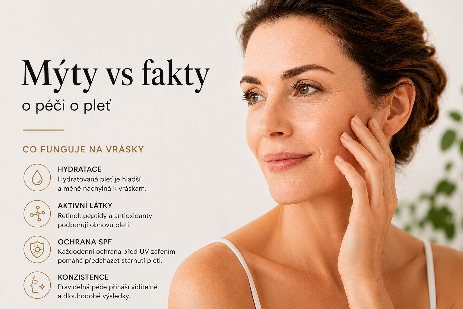 Mýty vs fakty o péči o pleť | Co funguje na vrásky