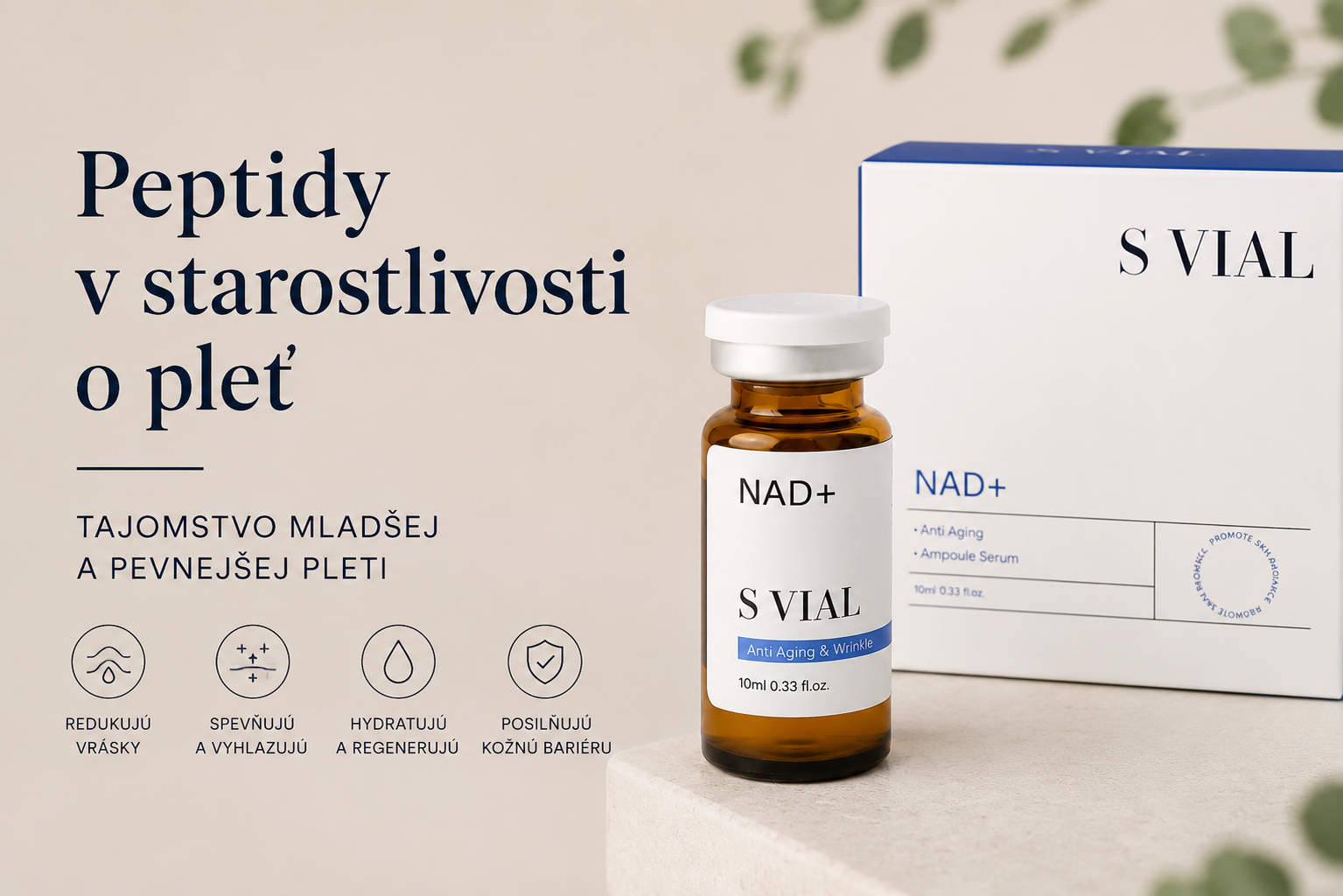 Peptidy v kozmetike – Ako fungujú a aké majú účinky