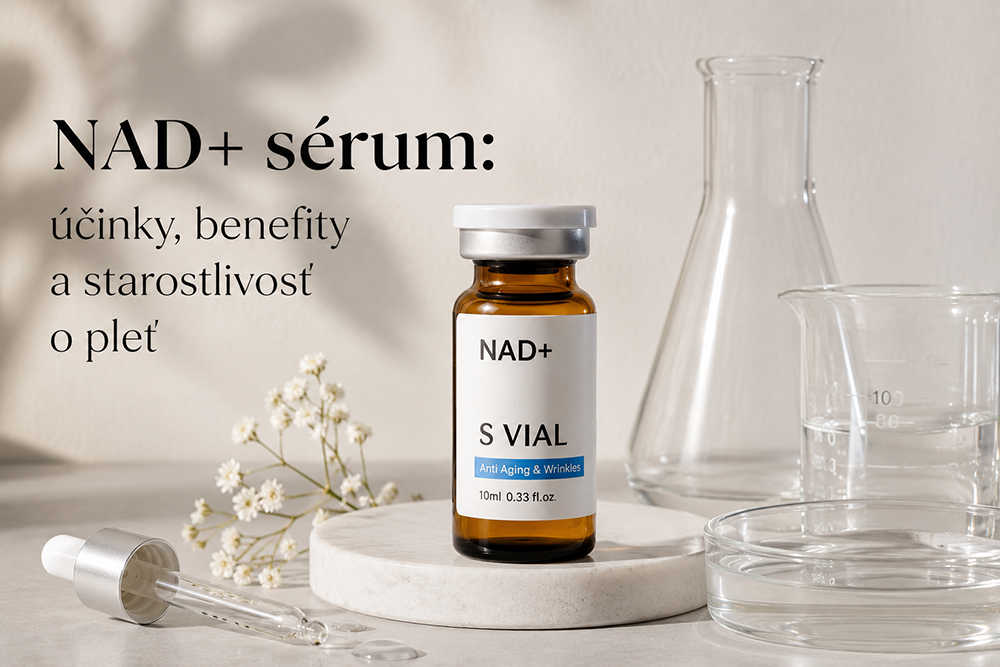 NAD+ sérum: účinky, benefity a starostlivosť o pleť