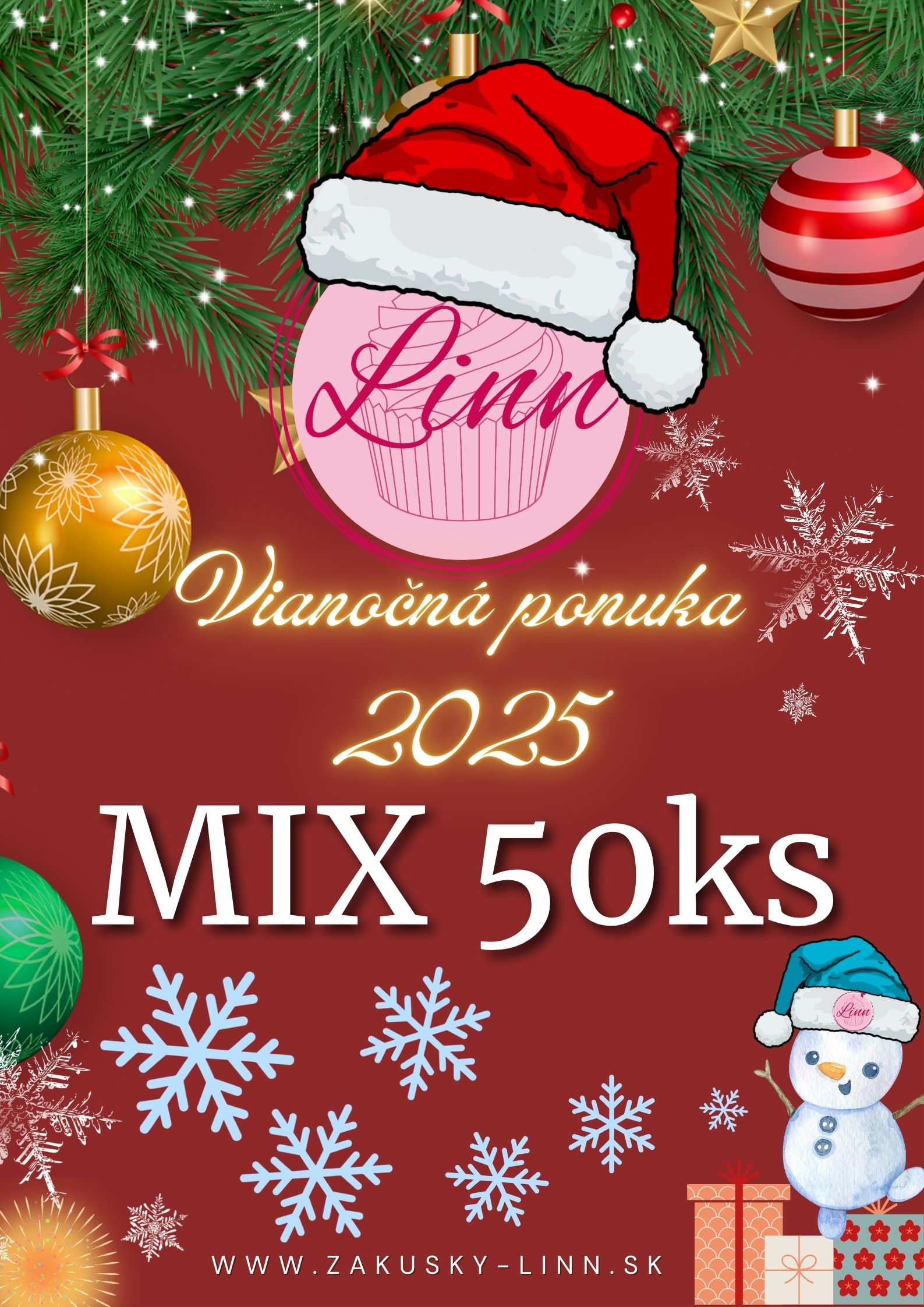 Vianočný mix 50ks