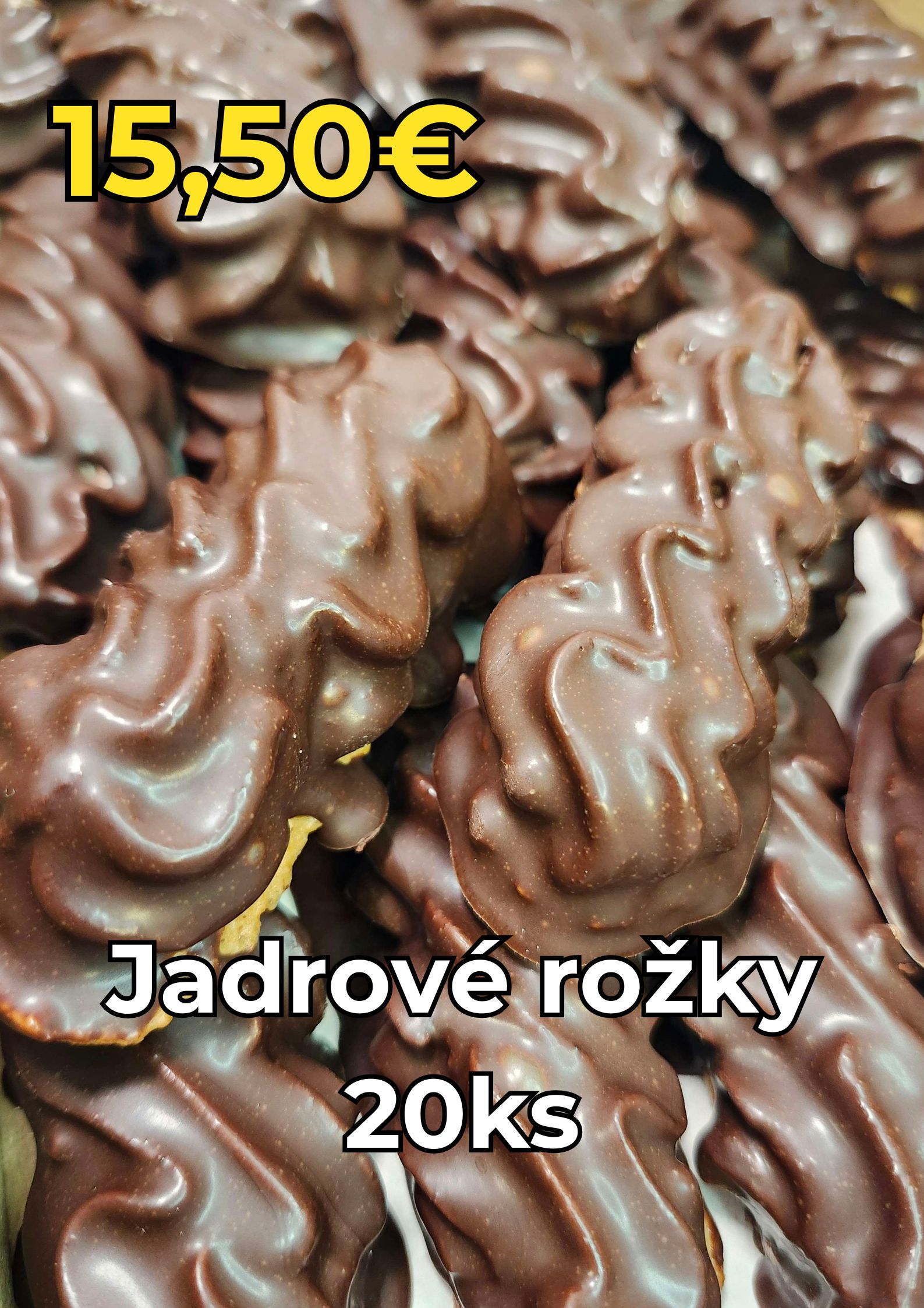Jadrové rožky klasik 20ks