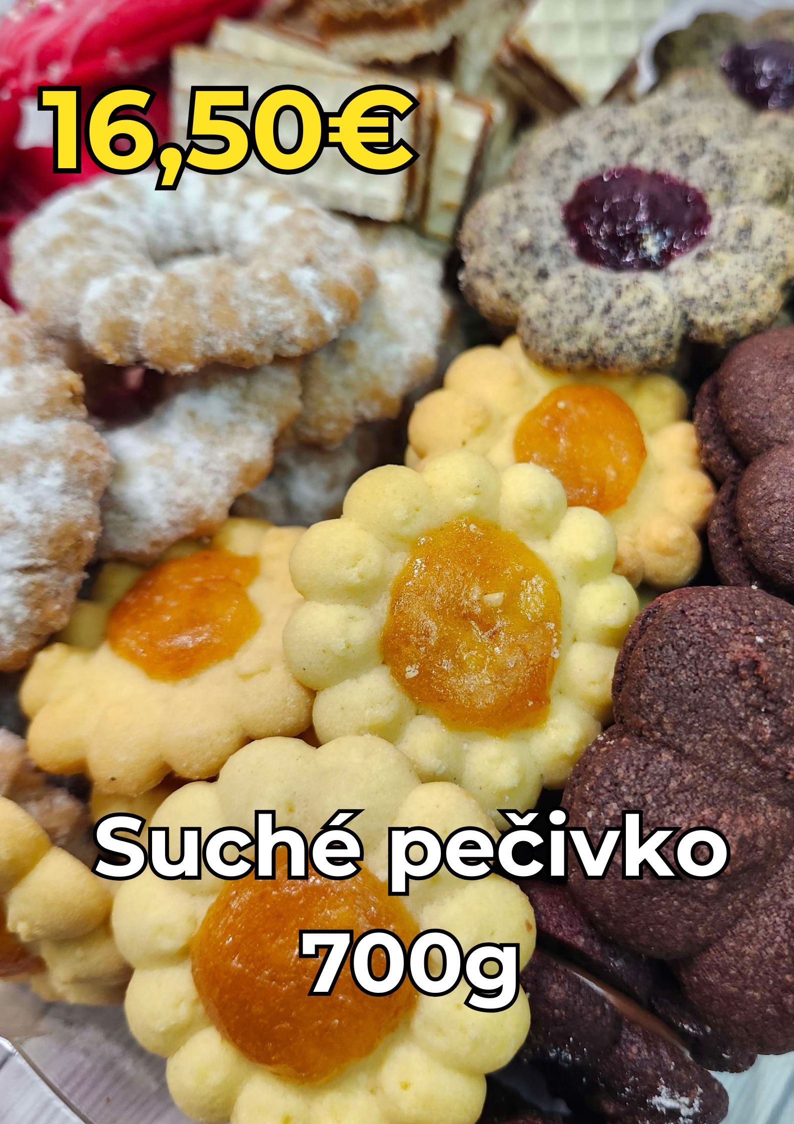 Suché pečivko 700g