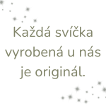 Ručně vyráběné netoxické svíčky se záměrem