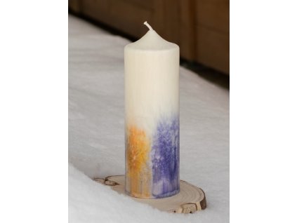 Palmová svíčka 21cm – Klid a harmonie okamžiku jsou mou součástí