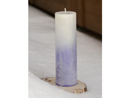 Palmová svíce 22cm - Můj život je plný lehkosti.