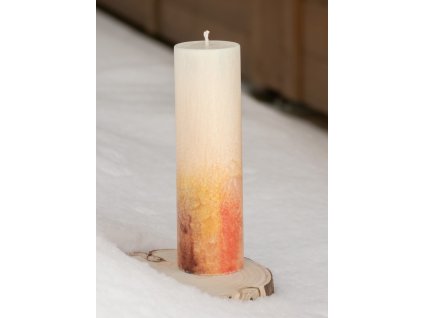 Palmová svíčka 22cm – Má finanční hojnost každým dnem roste