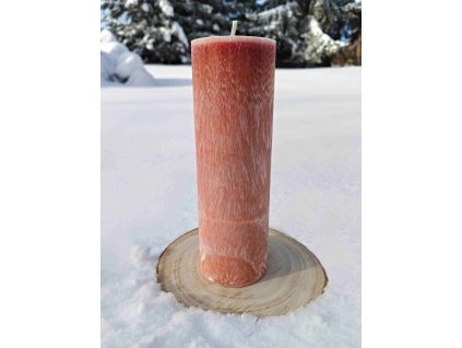 Palmová svíčka 21cm - Spojení s přírodou