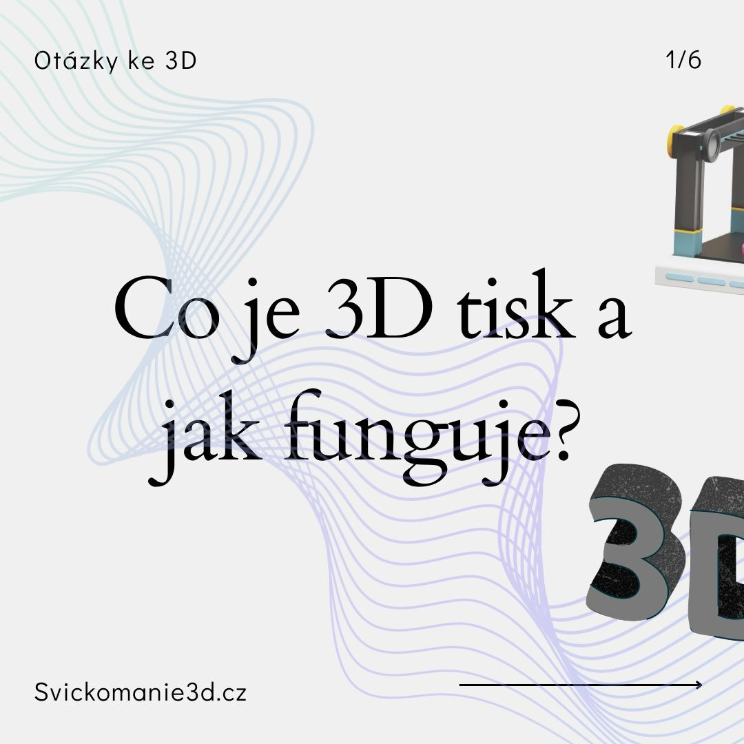 Co je to 3D tisk a jak funguje?
