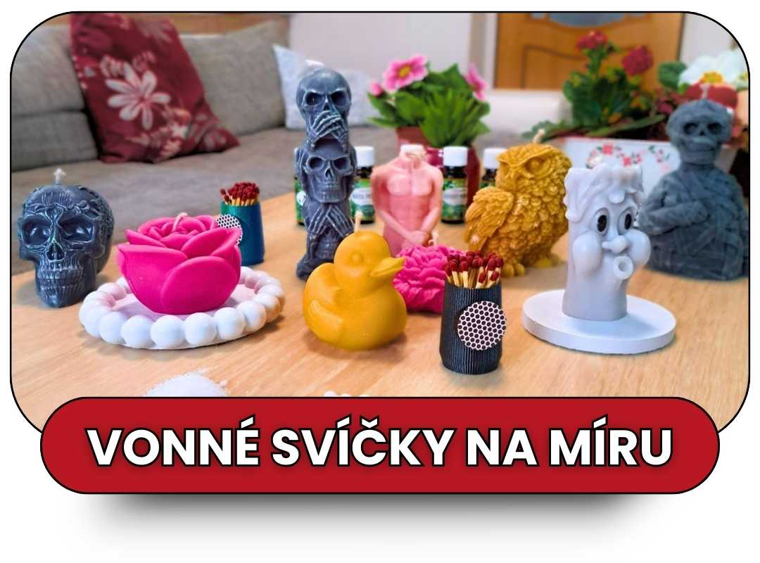 Originální vonné handmade svíčky