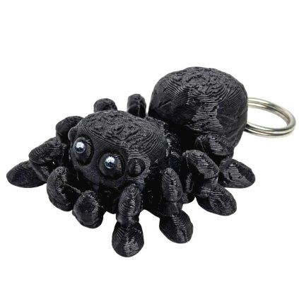 mini pavouček přívěsek černý