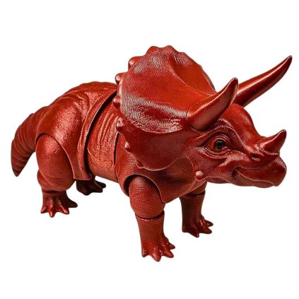 3D triceratops velký
