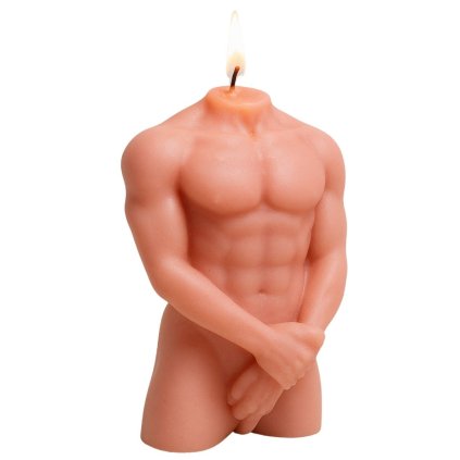 muž svíčka s knotem