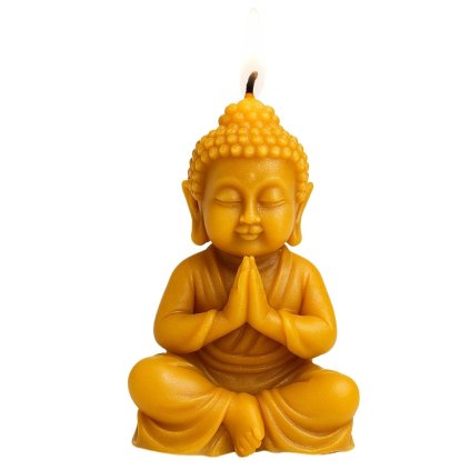 malý budha svíčka s knotem