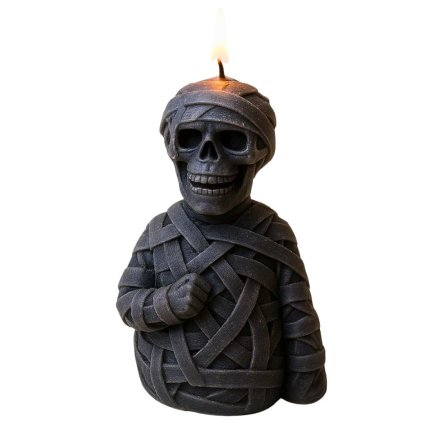 mumie svíčka s knotem