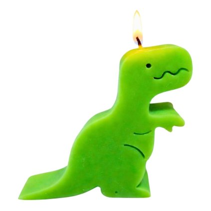 dinosaurus svíčka a