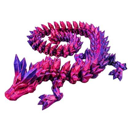 3D krystalový drak original