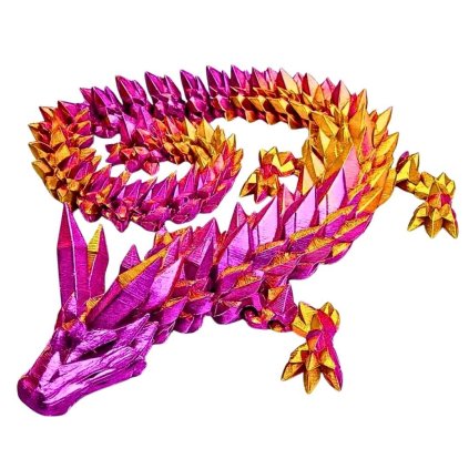 3D krystalový drak