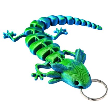 3D axolotl mládě přívěsek