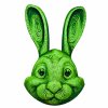 magnetka králíka žlutozelená
