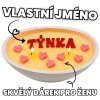 personalizovaná svíčka se jménem