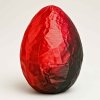 3D královské vajíčko červenočerné