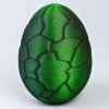 3D dinosauří vejce zelenočerné