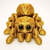 3D pavouček zlatý