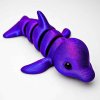 3D mini delfín fialovomodrá