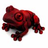 3D žába červenočerná