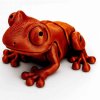 3D žába červenozlatá