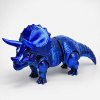 3D Triceratops modročerný
