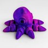3D Chobotnice fialovomodrý