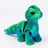 mini dinosaurus modrozelený