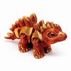 mini stegosaurus červenozlatý