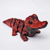 krokodýl mini červenočerný