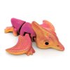 3D pterodaktyl růžovozlatý