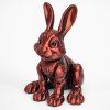 3D králík červenočerný