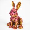 3D králík růžovozlatý